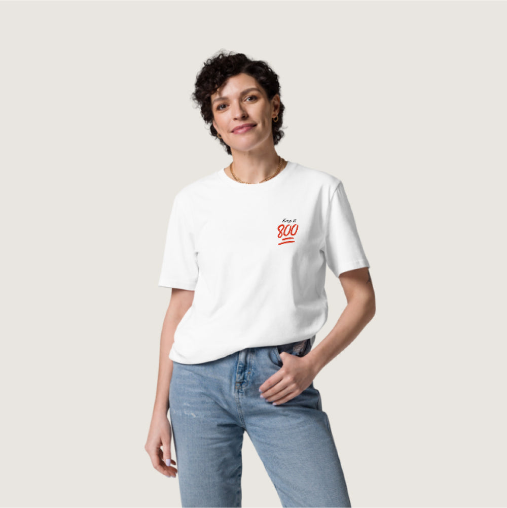 T-Shirt - Keep it 800 (White)