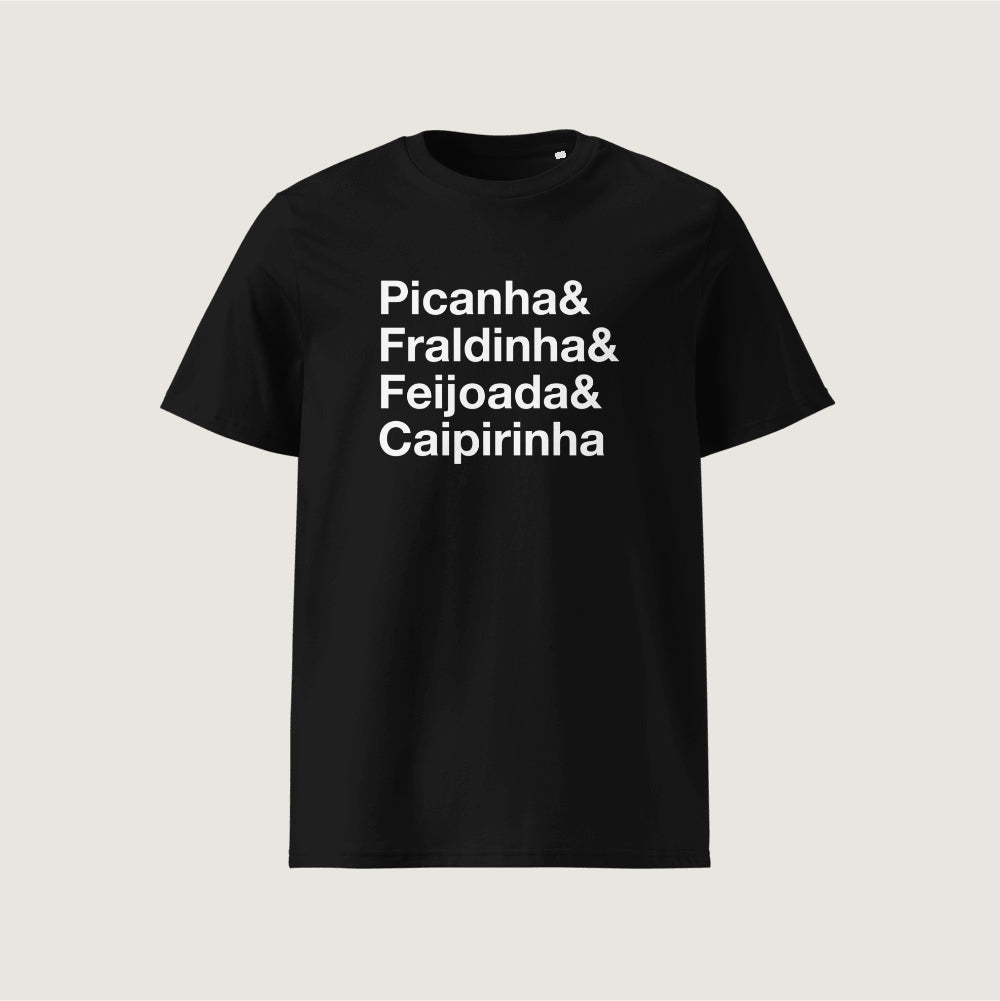 T-Shirt - Picanha & Fraldinha & Feijoada & Caipirinha