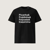 T-Shirt - Picanha & Fraldinha & Feijoada & Caipirinha