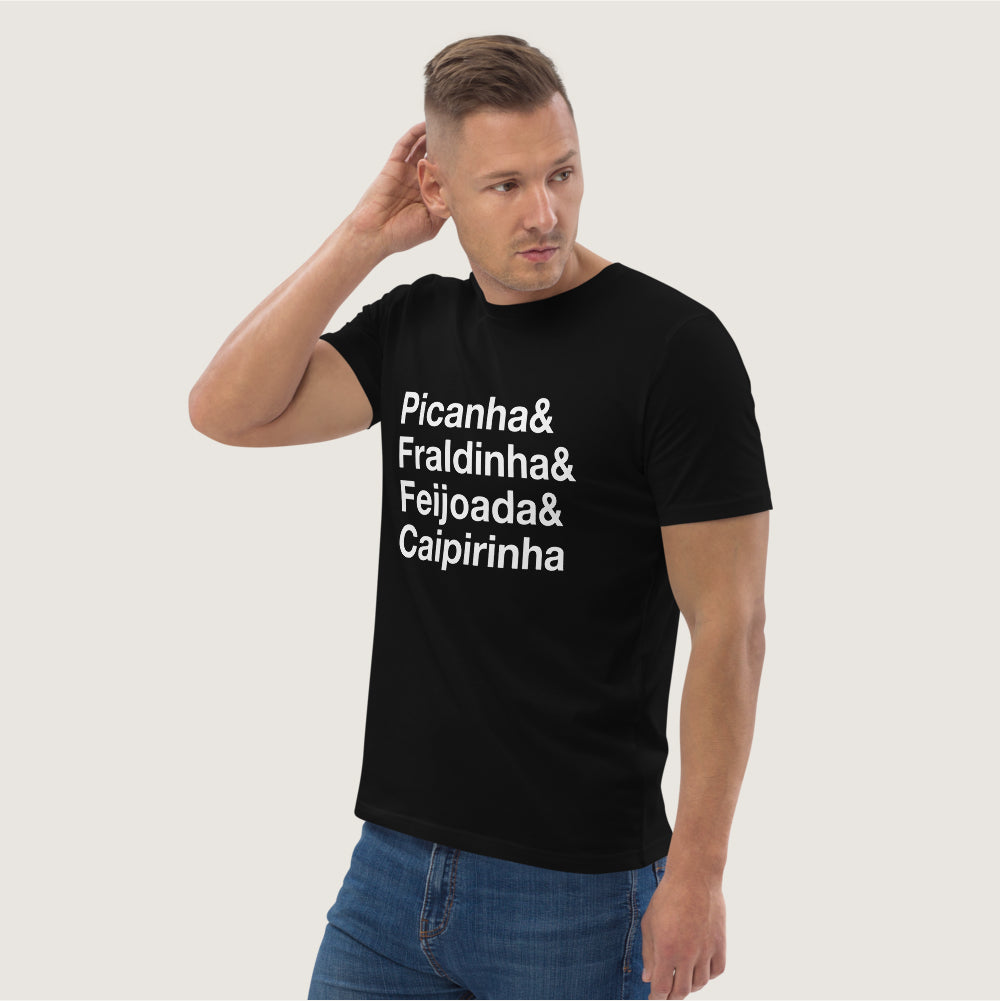 T-Shirt - Picanha & Fraldinha & Feijoada & Caipirinha