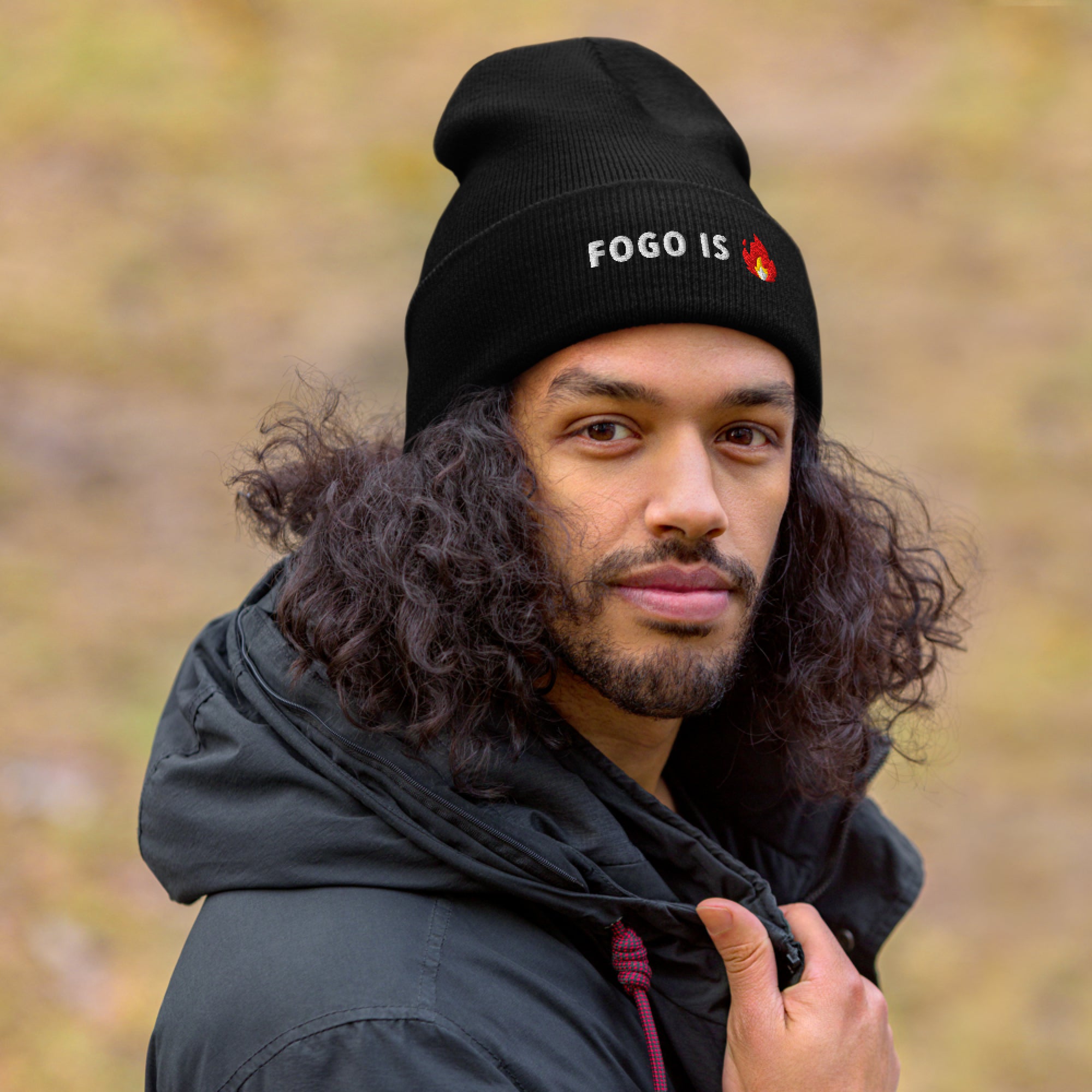 Cuffed Beanie - Fogo is Fire